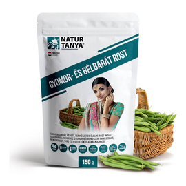 Vegán gyomorbarát rost - Indiai guarbabból - 150 g - Natur Tanya - 