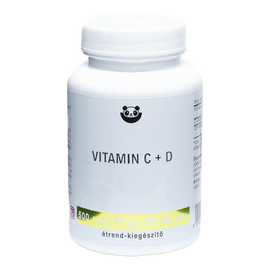 Vitamin C + D - 90 tabletta - Panda Nutrition - 