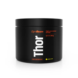 Thor edzés előtti stimuláns - 210 g - citrom-lime - GymBeam - 