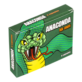 Anaconda - 4db kapszula - alkalmi potencianövelő