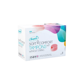Beppy Soft+Comfort Tampons WET (2db) - zsinór nélküli tamponok