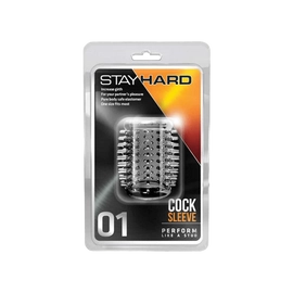 Stay Hard Cock Sleeve 01 Clear - elősegíti a merevedés fenntartását