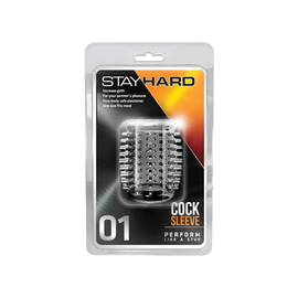 Stay Hard Cock Sleeve 01 Clear - elősegíti a merevedés fenntartását