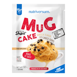 Mug Cake - 50 g - DESSERT - Nutriversum - vanília-csokoládé - 