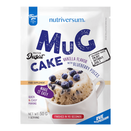 Mug Cake - 50 g - DESSERT - Nutriversum - vanília-áfonya - 
