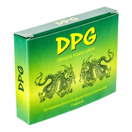 Dragon Power Green - 3db kapszula - alkalmi potencianövelő