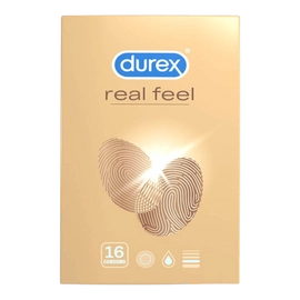 Durex RealFeel óvszer (16db) - latexmentes óvszer