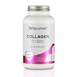 Fittprotein Collagen C+Q10 - 120 kapszula - c-vitaminnal és Q10 koenzimmel feltúrbózva