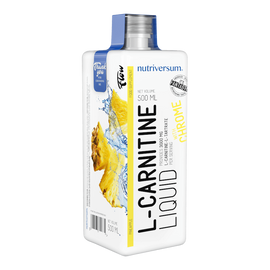 L-Carnitine 3 000 mg - 500 ml - FLOW - Nutriversum - ananász - hozzáadott króm és vitaminok