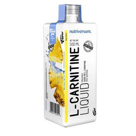 L-Carnitine 2500 mg - 500 ml - FLOW - Nutriversum - ananász - 