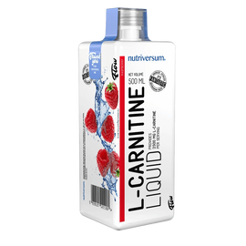 L-Carnitine 2500 mg - 500 ml - FLOW - Nutriversum - málna - 