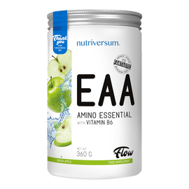 EAA - 360 g - FLOW - Nutriversum - zöld alma - új és modern aminosavkészítmény