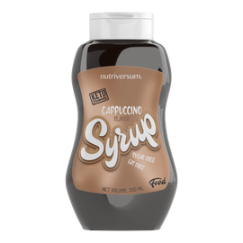 Syrup - 350 ml - FOOD - Nutriversum - Cappuccino - ízesítő és funkcionális stickek