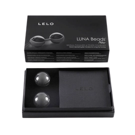 LELO Luna Noir - variálható gésagolyók - javítják az orgazmuskészséget