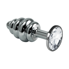 Rosebud Spiral Plug Clear - záróizom tágító, lazító eszköz