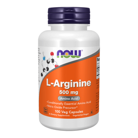 L-Arginine 500 mg - 100 kapszula - NOW Foods - 