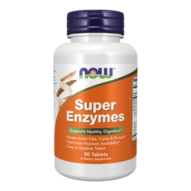 Super Enzymes - 90 tabletta - NOW Foods - 