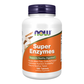 Super Enzymes - 180 tabletta - NOW Foods - 
