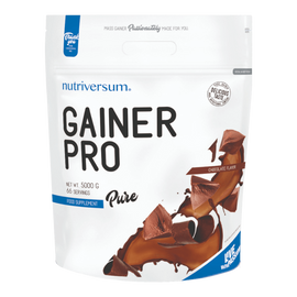 Gainer Pro - 5 000 g - PURE - Nutriversum - csokoládé - 4875 mg kreatin mátrix
