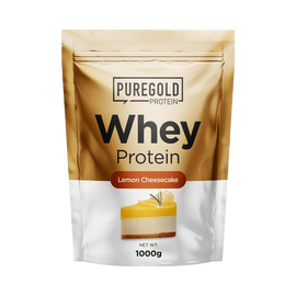 Whey Protein fehérjepor - 1 000 g - PureGold - citromos sajttorta - 