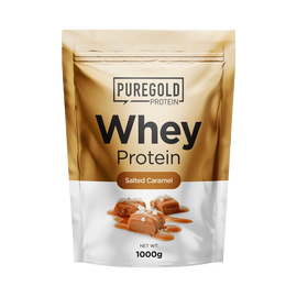 Whey Protein fehérjepor - 1 000 g - PureGold - sós karamell - 