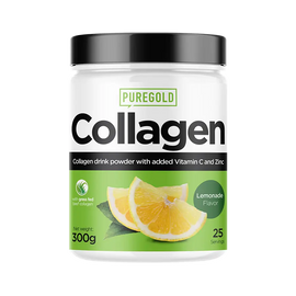 Collagen Marha kollagén italpor - Limonádé - 300g - PureGold - 10.000mg Kollagén