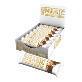 Magic Bar protein szelet - Salted Nuts &amp; Caramel - 24x45g Box - PureGold - 