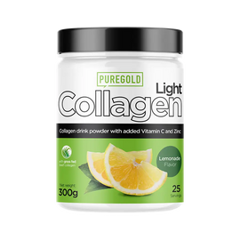Collagen Marha kollagén italpor - Light Lemonade 300g - PureGold - 10.000mg Kollagén