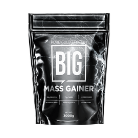BIG-Mass Gainer tömegnövelő italpor - csokoládé 3000g - PureGold - 