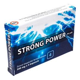 Strong Power - 4db kapszula - alkalmi potencianövelő