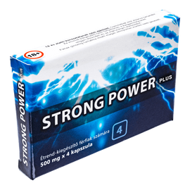 Strong Power Plus - 4db kapszula - alkalmi potencianövelő