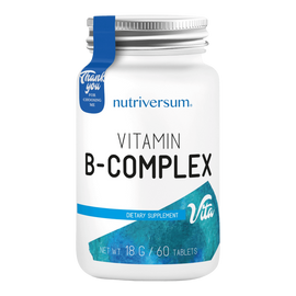 B-Complex - 60 tabletta - VITA - Nutriversum - hozzáadott biotinnal