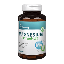 Magnézium Citrát +B6 - 90 tabletta - Vitaking - 