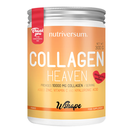 Collagen Heaven - 300 g - WSHAPE - Nutriversum - mangó - 10.000mg Kollagén