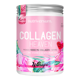 Collagen Heaven - 300 g - WSHAPE - Nutriversum - rózsa-limonádé - 10.000mg Kollagén