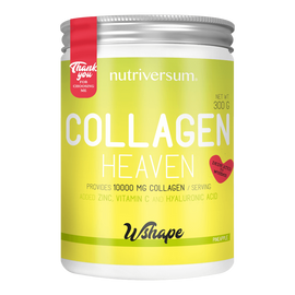 Collagen Heaven - 300 g - WSHAPE - Nutriversum - ananász - 10.000mg Kollagén