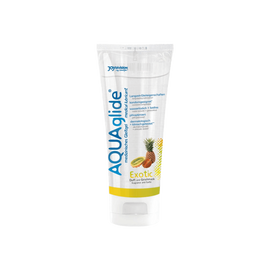 AQUAglide Exotik síkosító - 100ml - ízesített, vízalapú és óvszerbarát