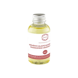 Frangipáni-Jázmin növényi alapú masszázsolaj - 50ml - színezék-, parabén- és paraffin mentes