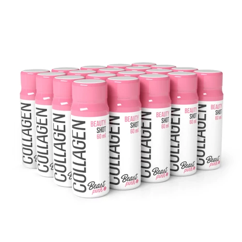 Collagen Beauty Shot - 20 x 60ml - erdei gyümölcs - BeastPink - 