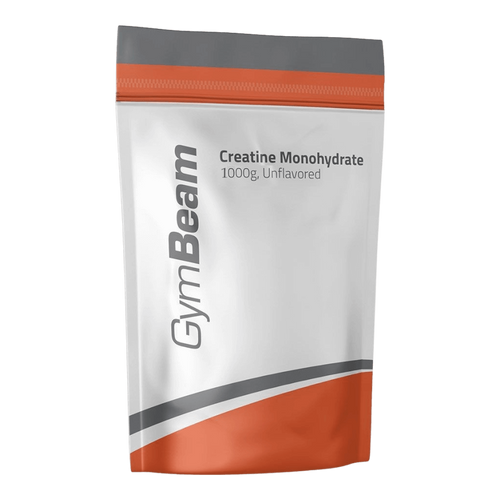 100% kreatin-monohidrát - ízesítetlen - 1000g - GymBeam - 
