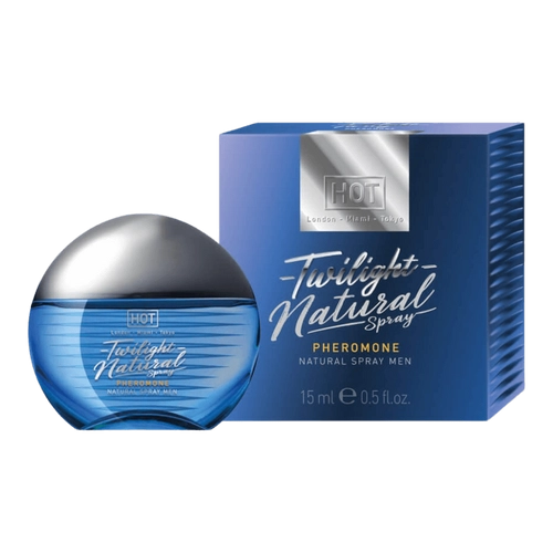 HOT Twilight Natural - feromon parfüm férfiaknak (15ml) - illatmentes - feromonnal feturbózva