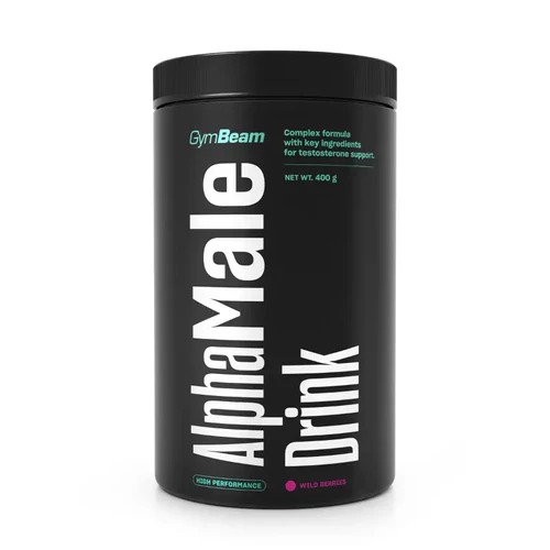 AlphaMale Drink - 400 g - erdei gyümölcs - GymBeam - 