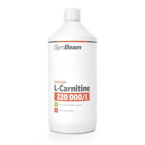 Folyékony L-karnitin - 1000 ml - narancs - GymBeam - 