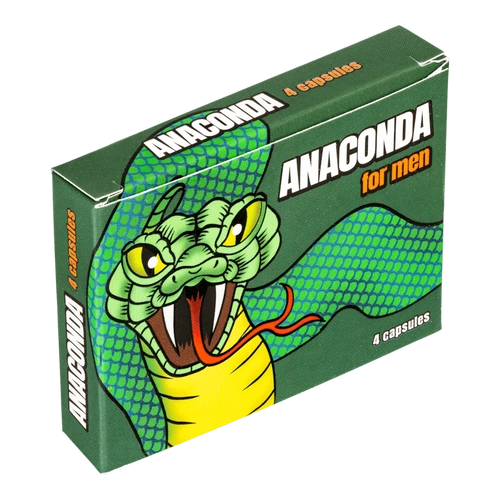 Anaconda - 4db kapszula - alkalmi potencianövelő