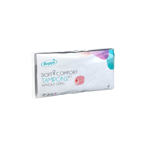 Beppy Soft+Comfort Tampons WET (4db) - zsinór nélküli tamponok