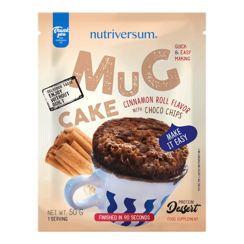 Mug Cake - 50 g - DESSERT - Nutriversum - fahéjas csiga - 