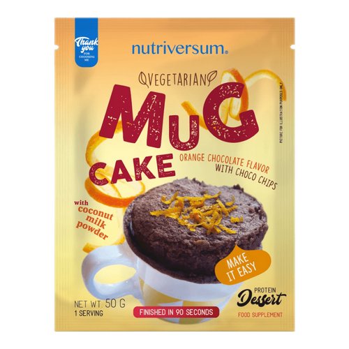 Mug Cake - 50 g - DESSERT - Nutriversum - narancsos csokoládé - 