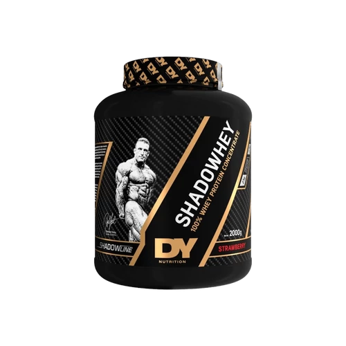 ShadoWhey - 2000 g - Dorian Yates - eper - prémium tejsavófehérje koncentrátum