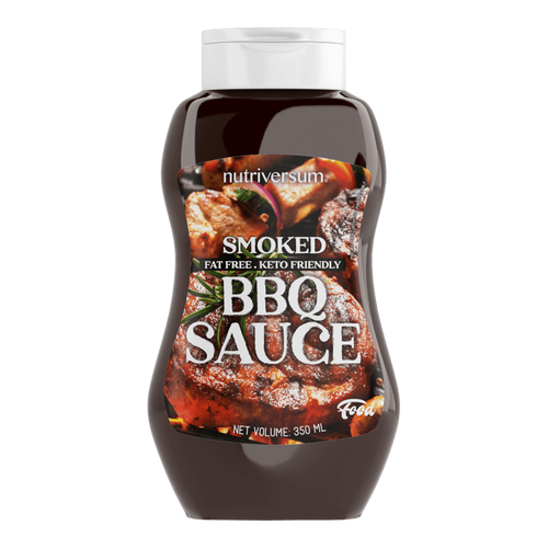 Sauce - 350 ml - FOOD - Nutriversum - Füstölt BBQ - ízesítő és funkcionális stickek