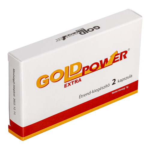 Gold Power Extra - 2db kapszula - alkalmi potencianövelő